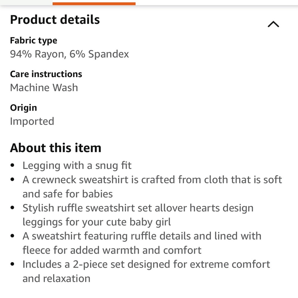 Splendid Baby Girls Infant Toddler Legging Set Black & White Hearts 18-24 Ruffle - Picture 2 of 6